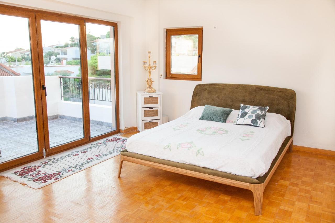 Villa Apex With Seaview Lagonisi Bagian luar foto
